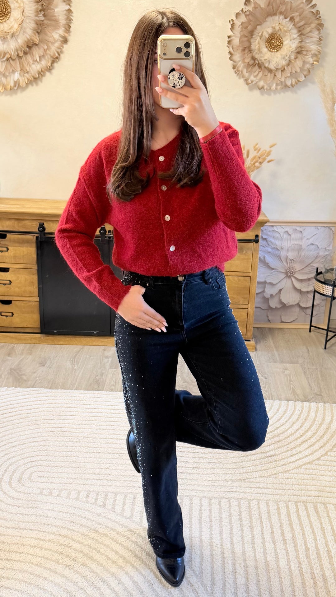 Gilet Eli rouge