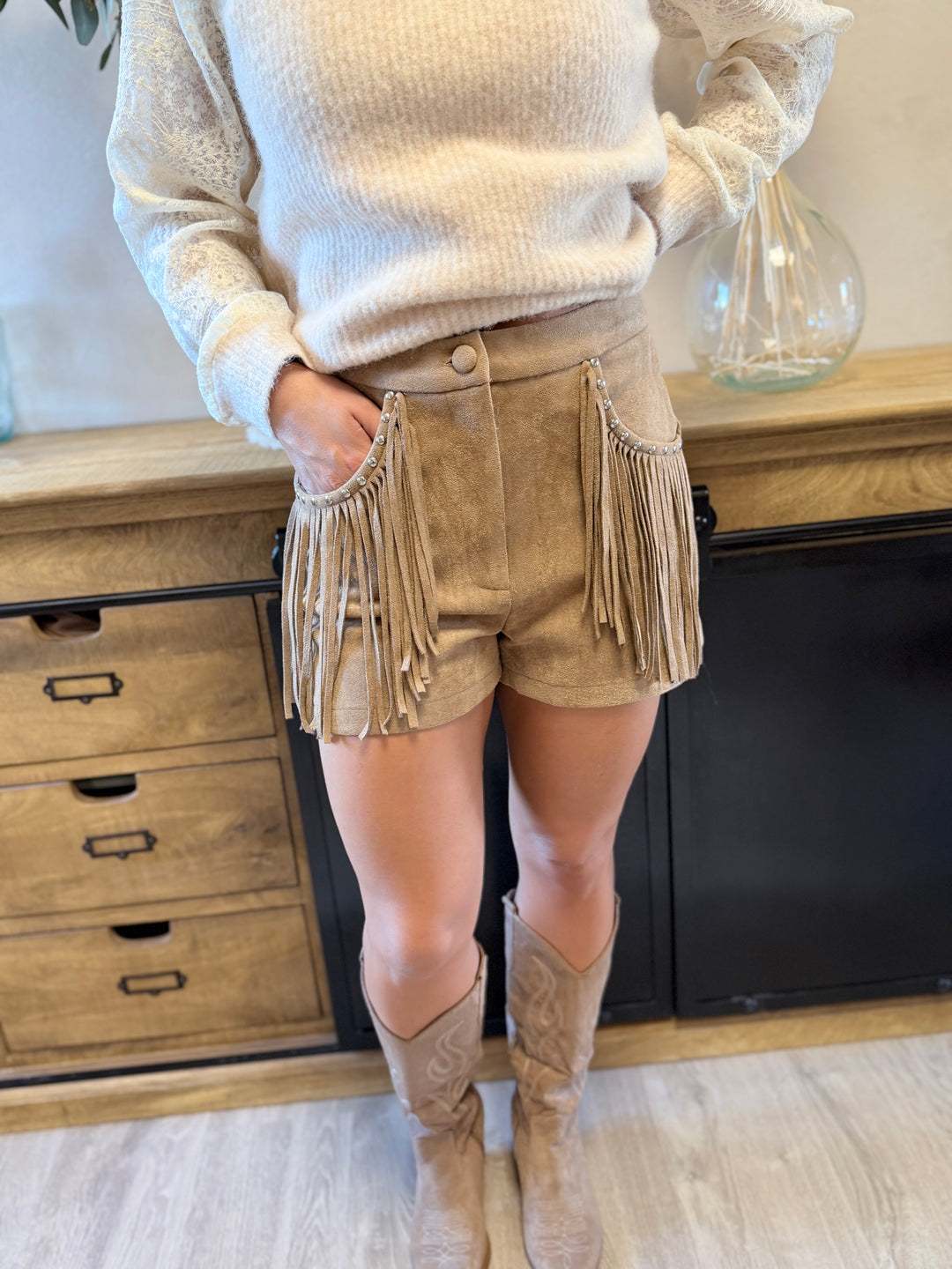 Short à franges Mariah