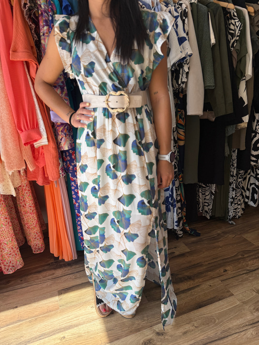 Robe longue Zita CURVY