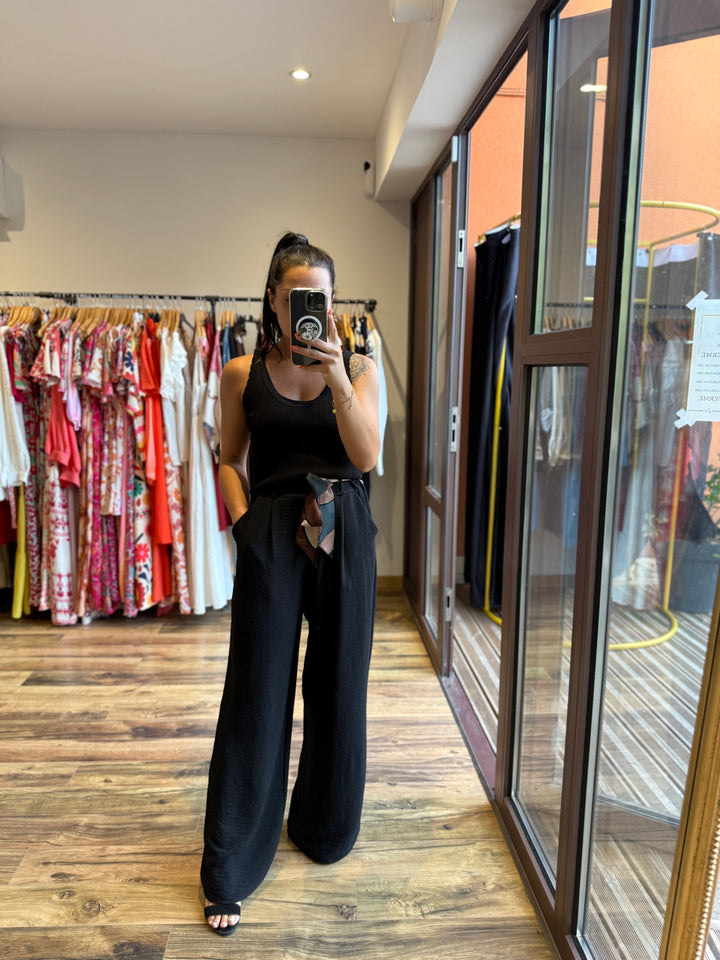 Pantalon Eliam noir automne