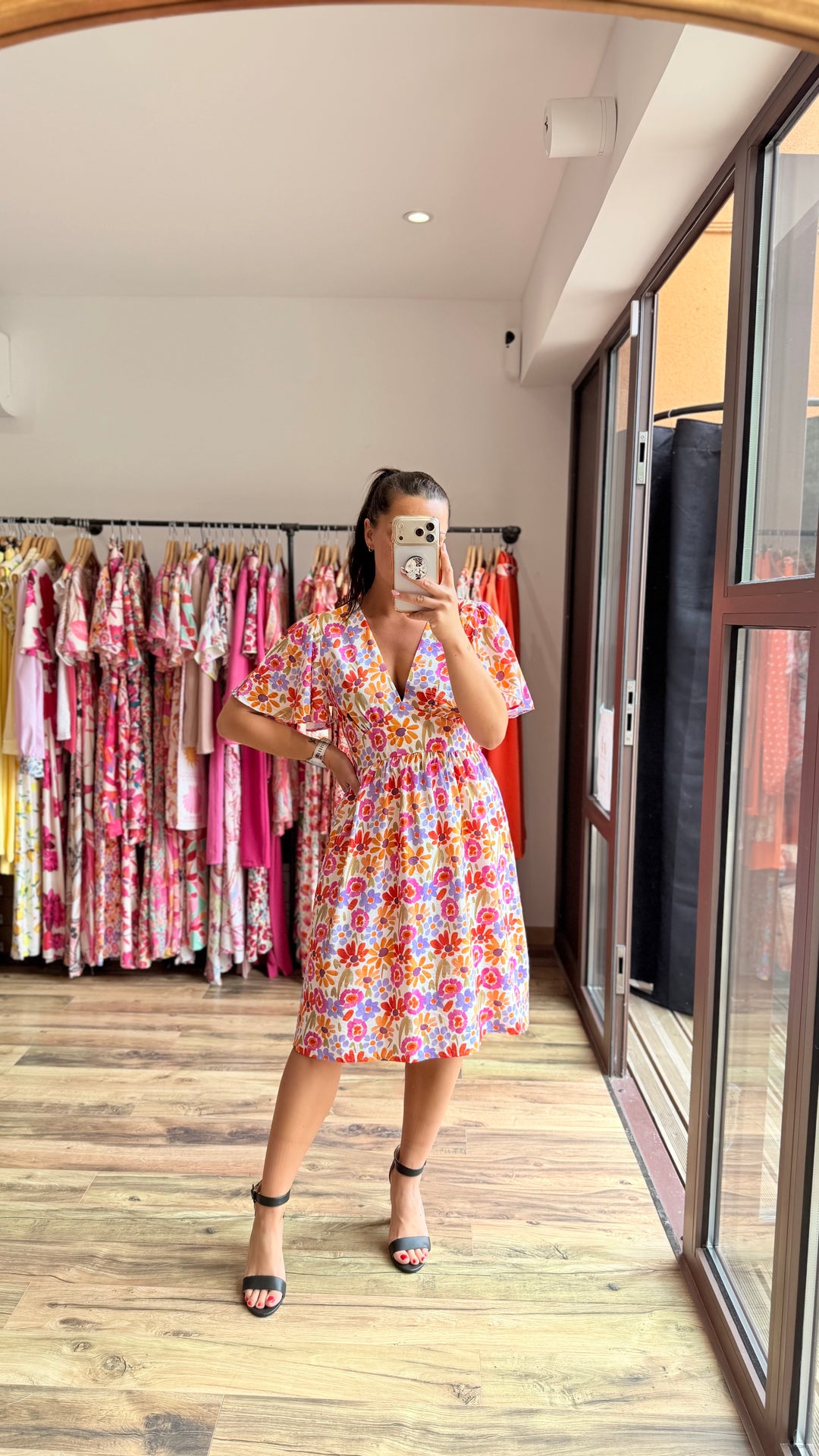 Robe courte Sely CURVY