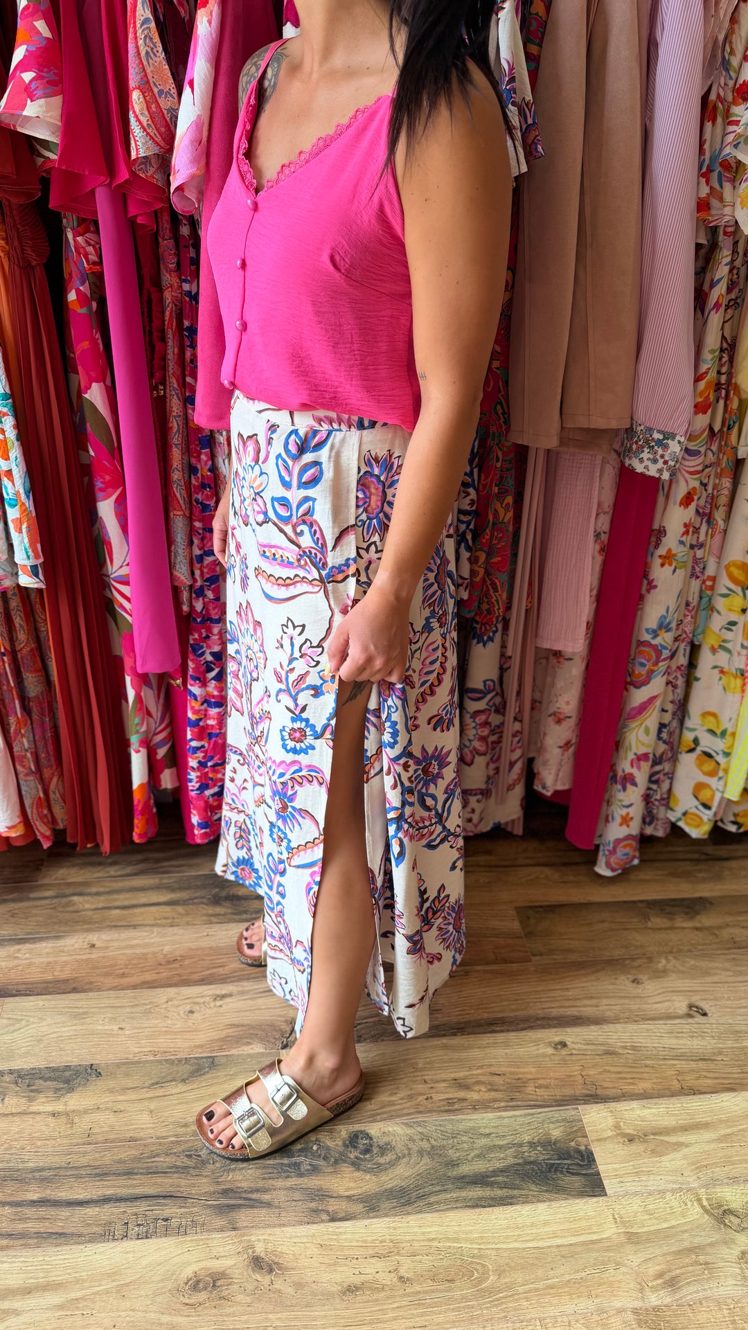 Top Hosa fuschia