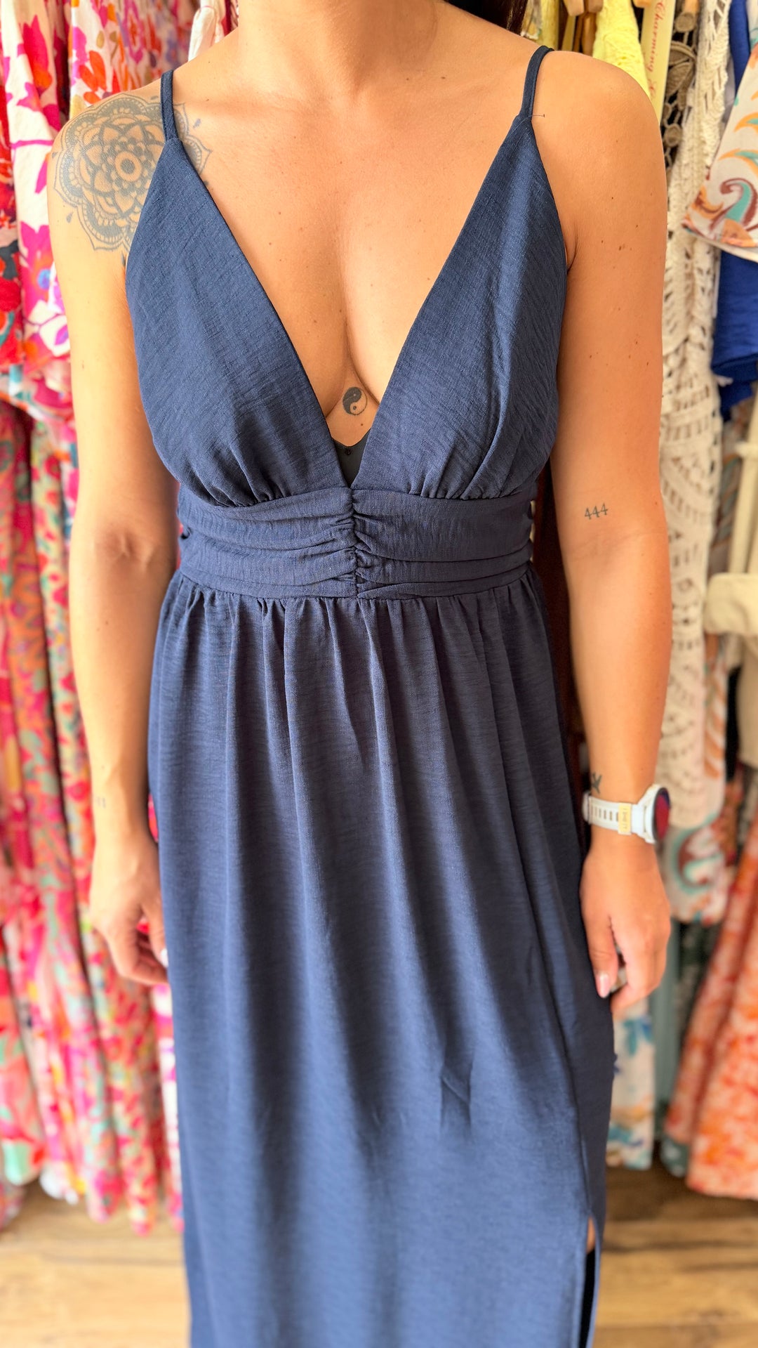 Robe Caly marine CURVY