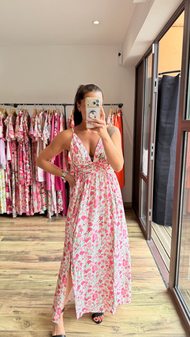 Robe longue Flora CURVY