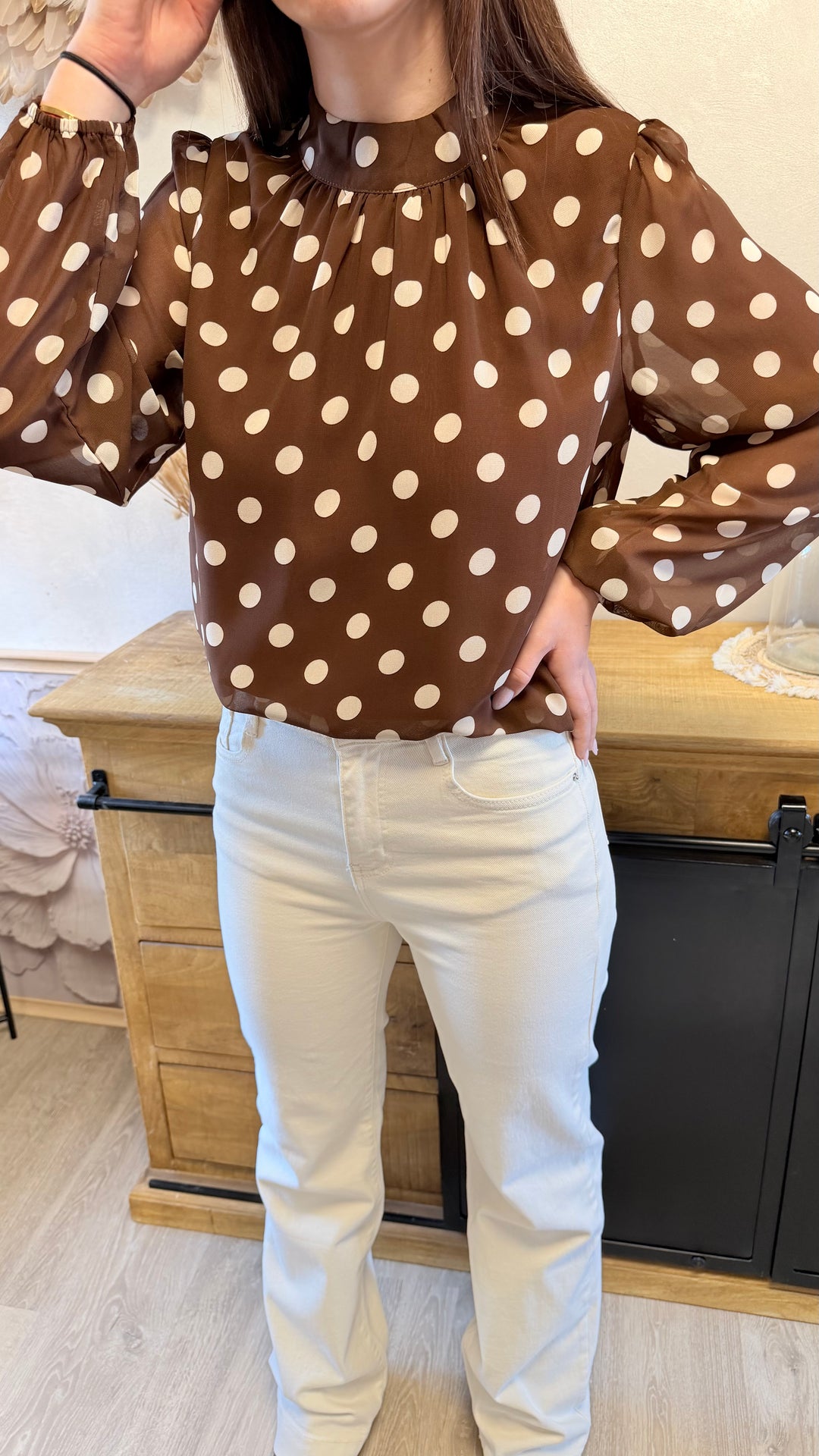Blouse Belly Choco