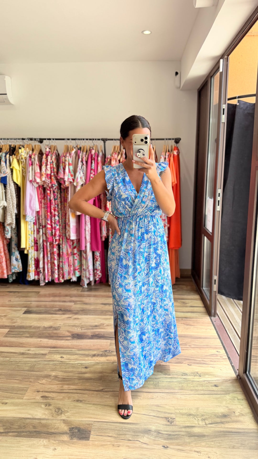 Robe longue Roman