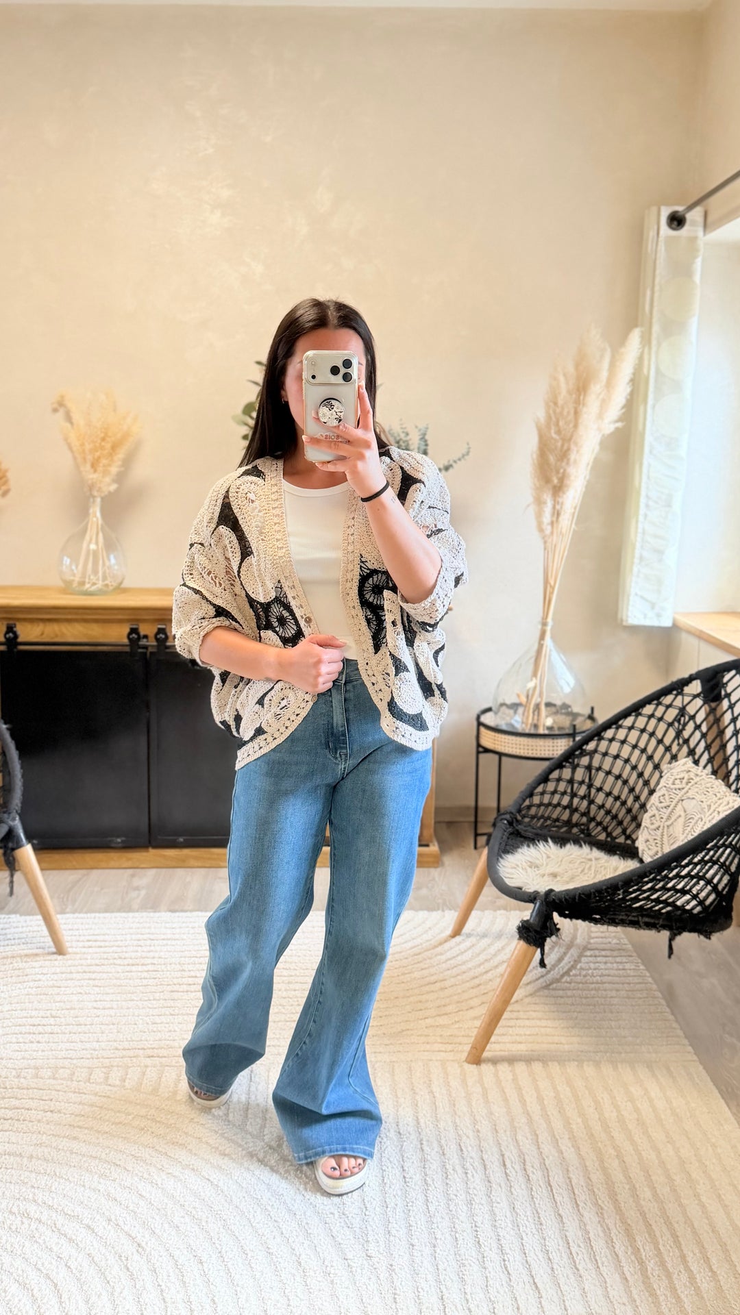 Gilet en crochet Rony