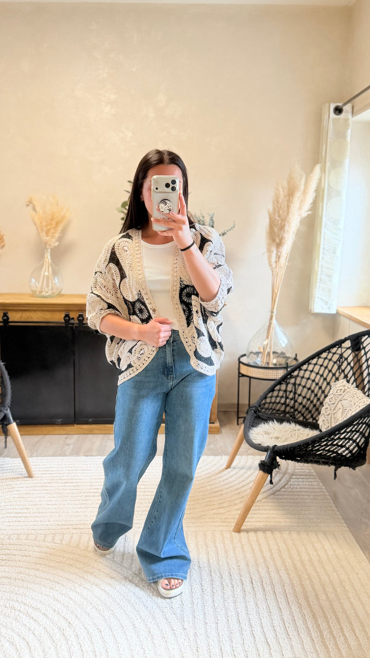 Gilet en crochet Rony