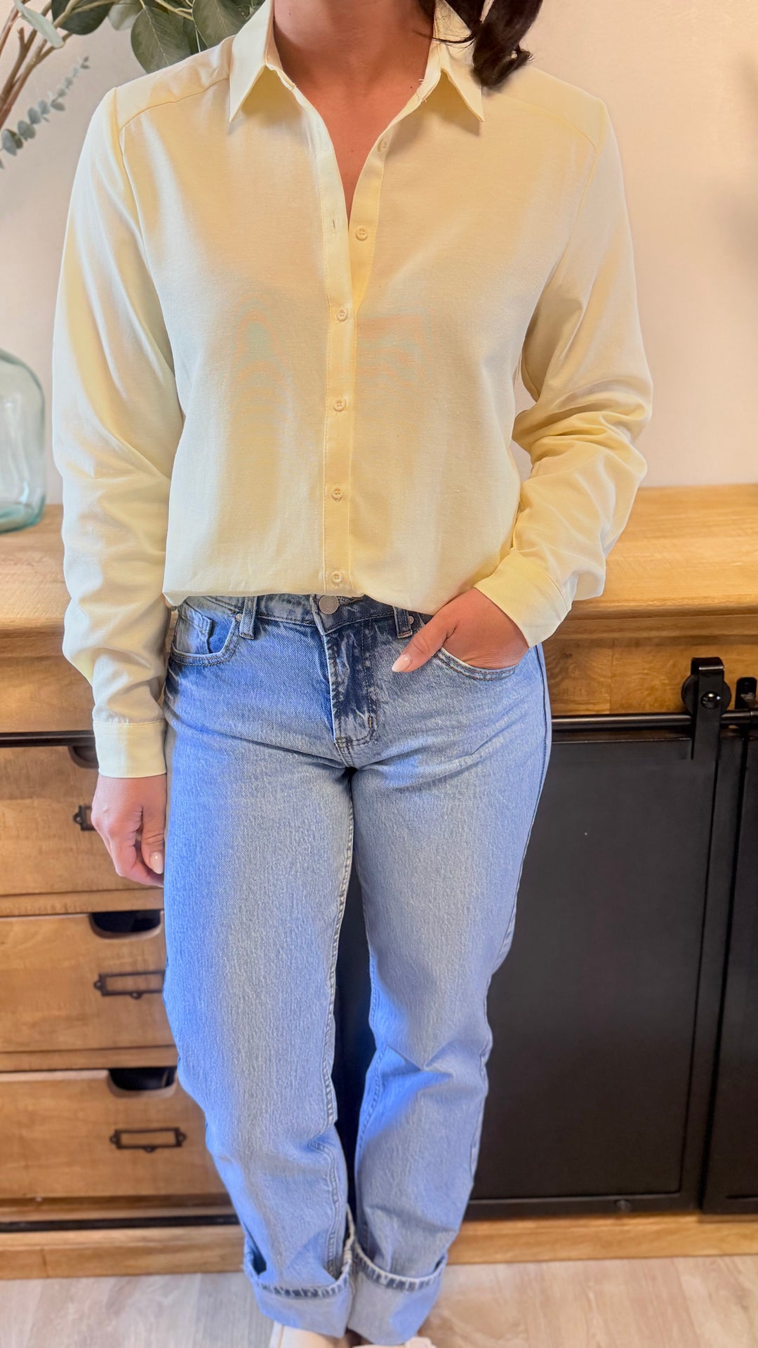 Chemise Ondine Jaune