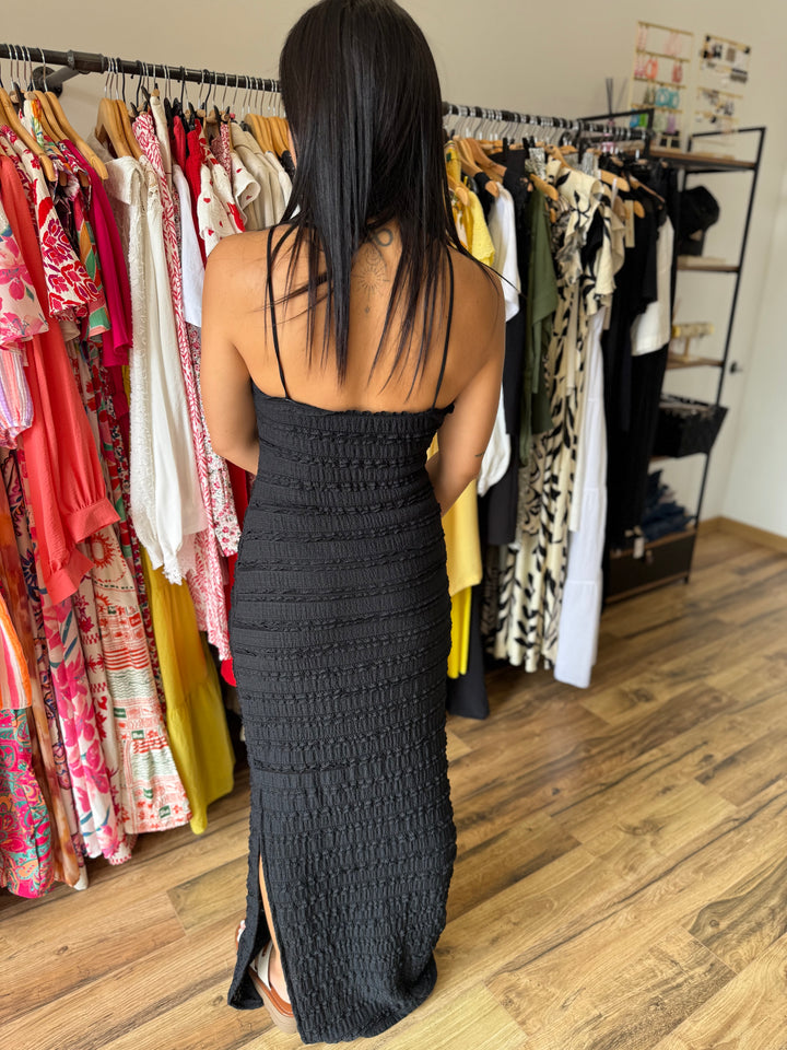 Robe noir Selma