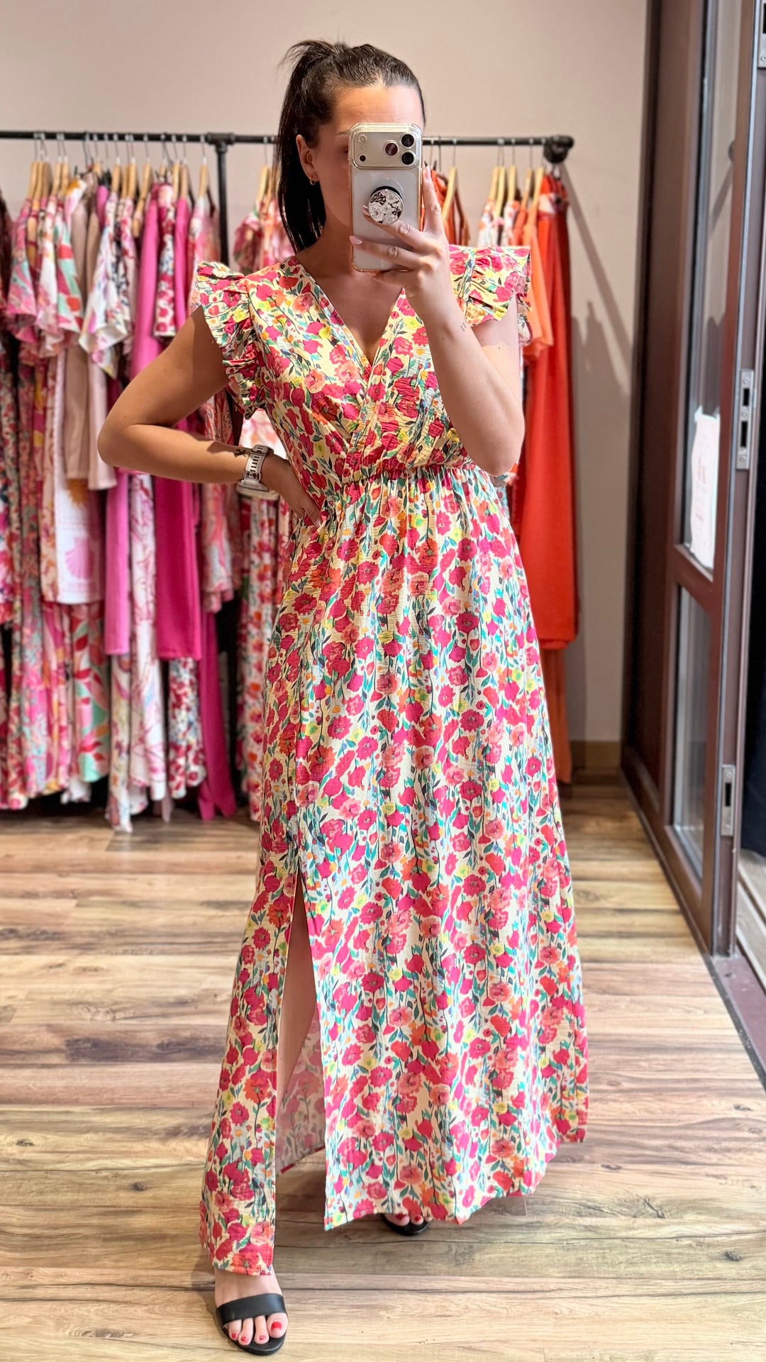 Robe longue Crystal