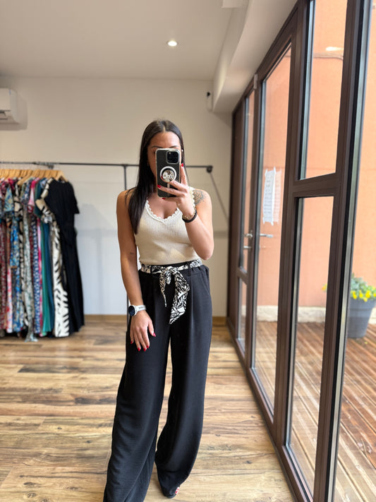 Pantalon Eliam noir
