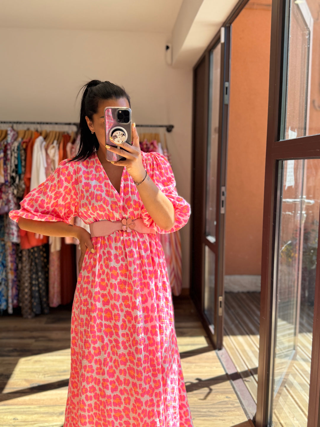 Robe Numa fuchsia