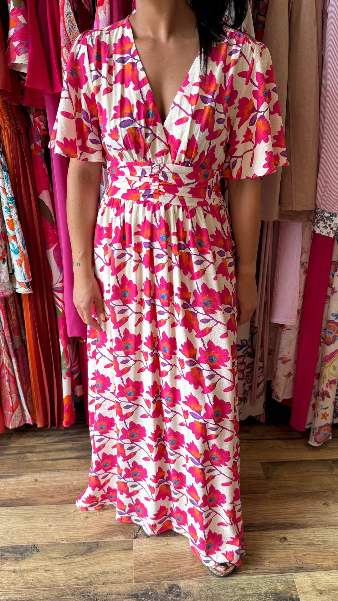 Robe longue Lisa CURVY