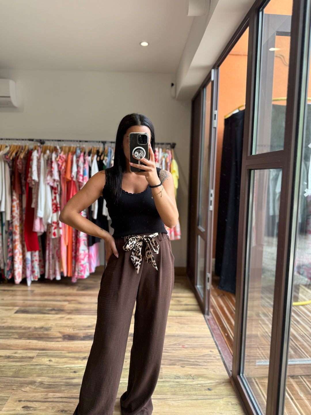 Top Molos noir