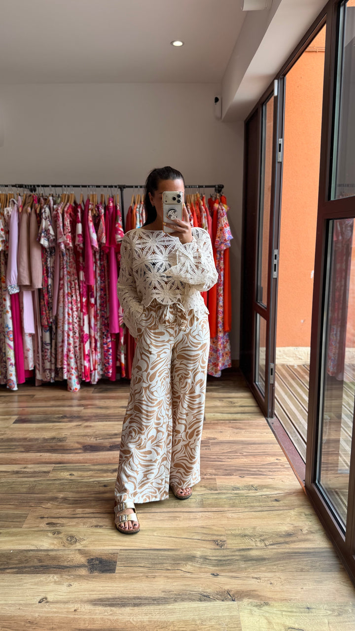 Top Odile crochet Axelle