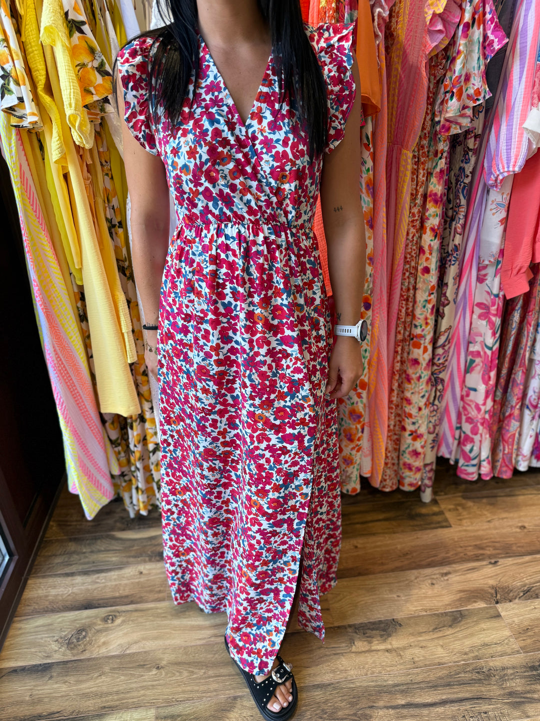 Robe longue Charline