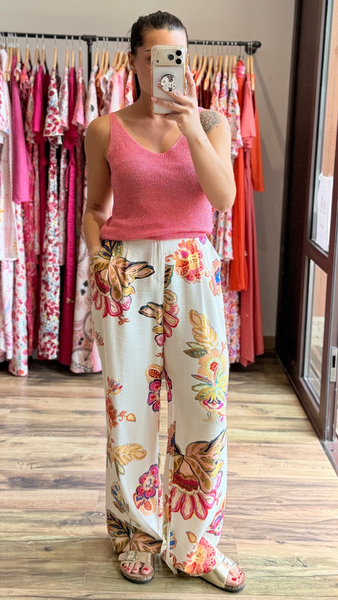 Pantalon Jolène beige