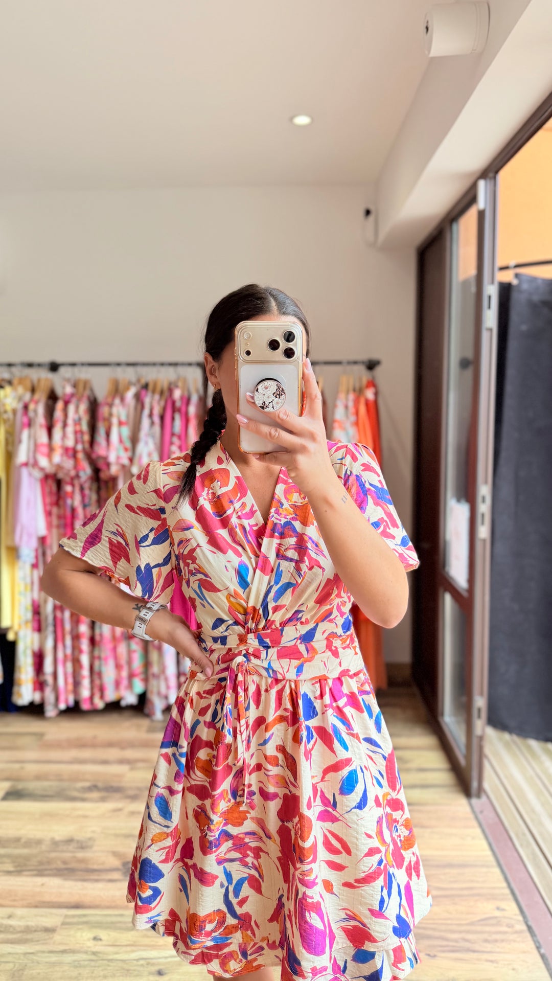 Robe courte Tinah CURVY