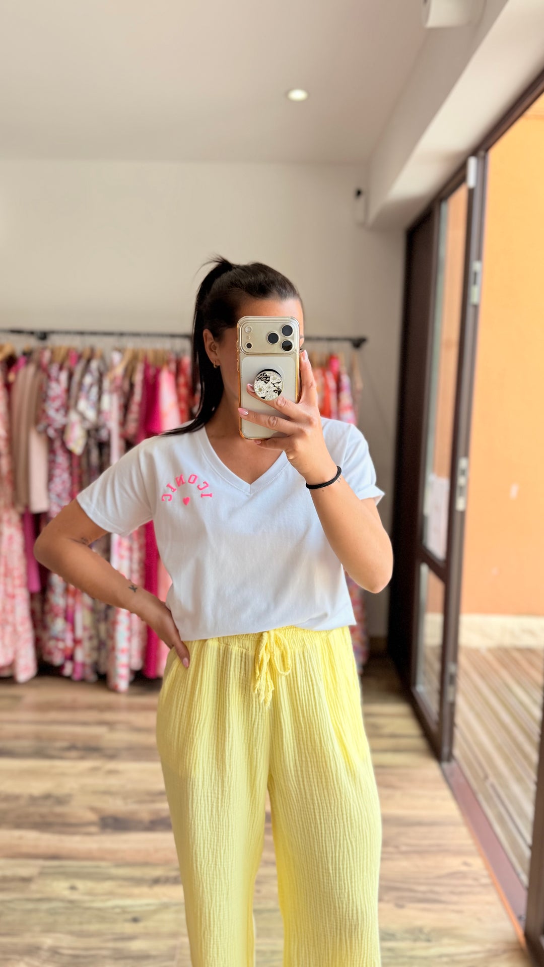 Teeshirt Iconic fluo