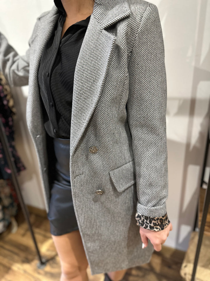Manteau Liska gris