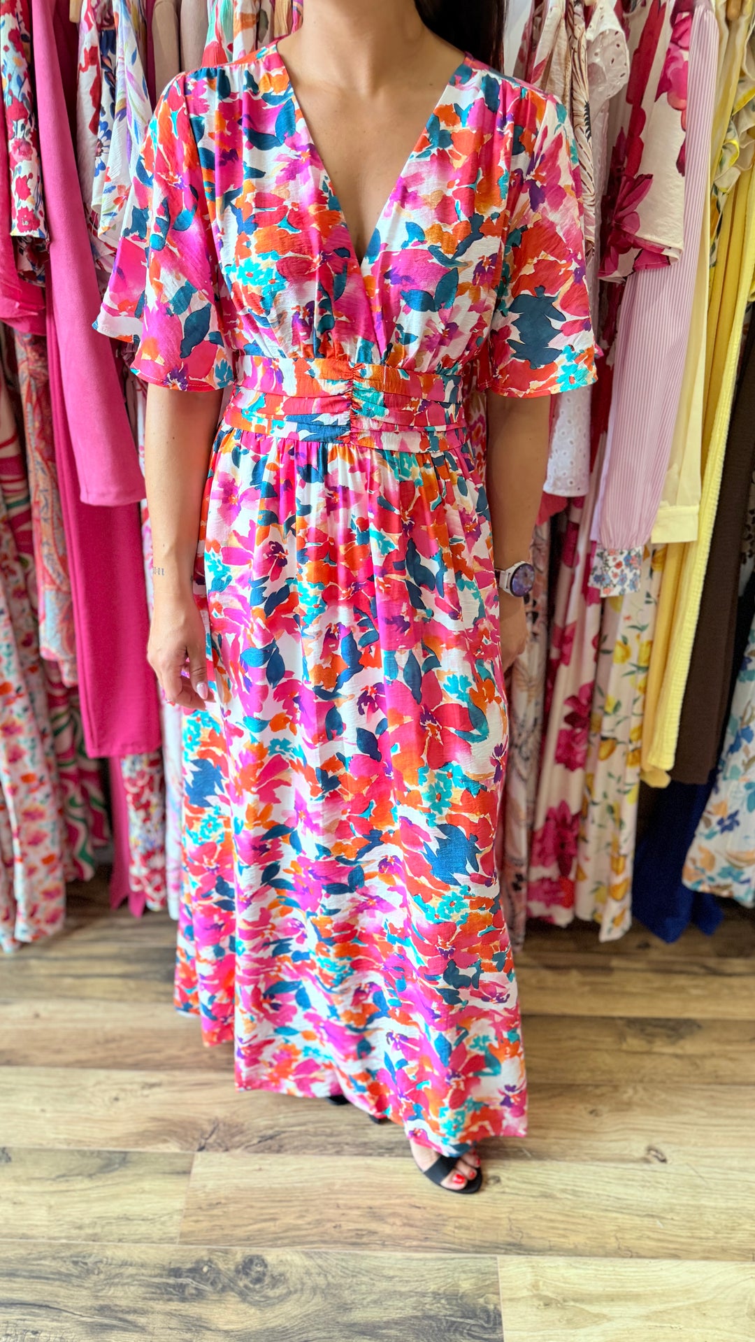 Robe longue Manda CURVY