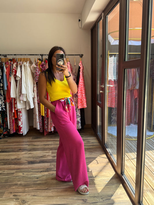 Pantalon Eliam rose