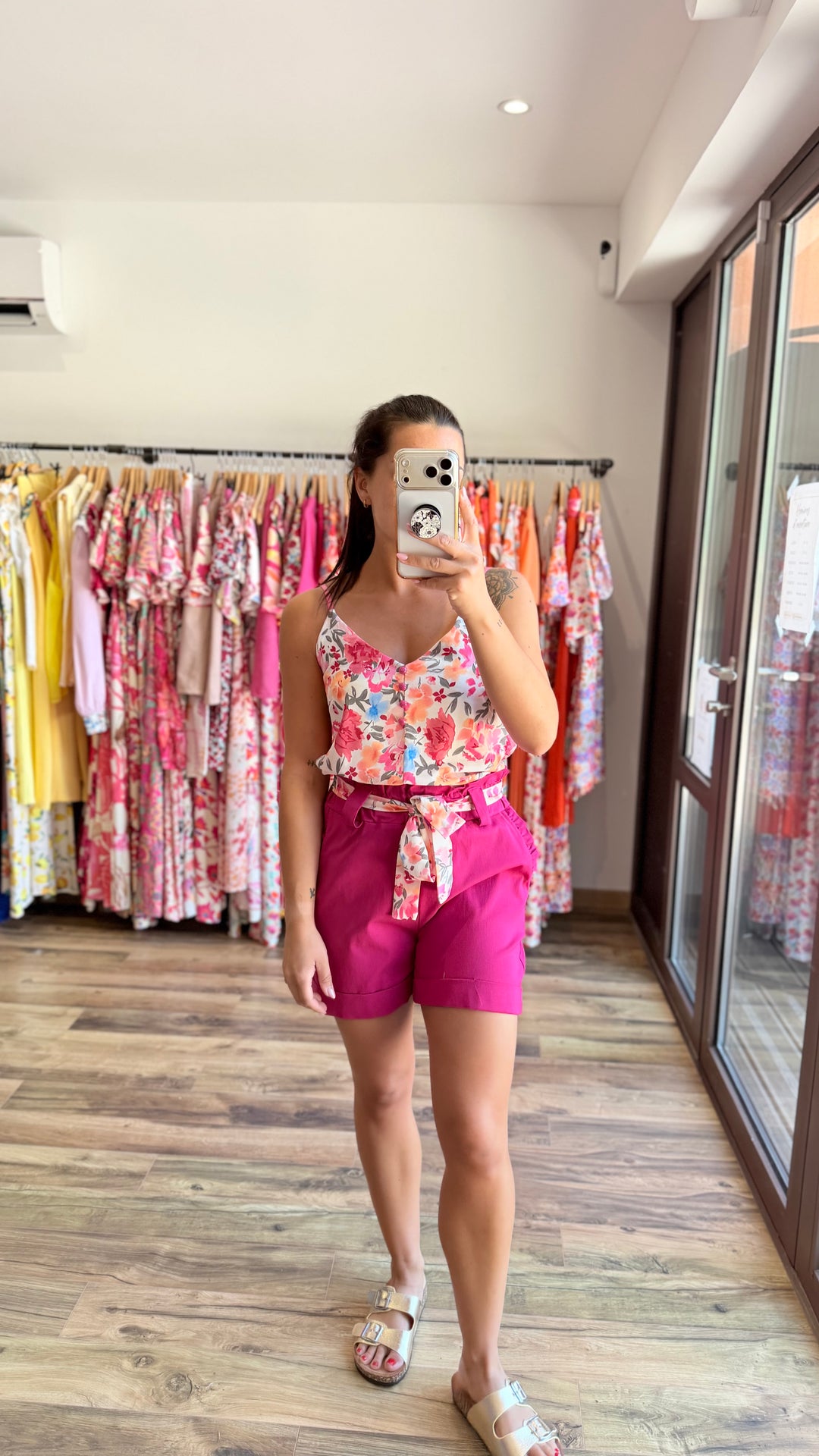 Short bommy fushia CURVY