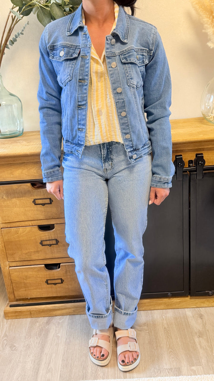 Veste en jean Gloria