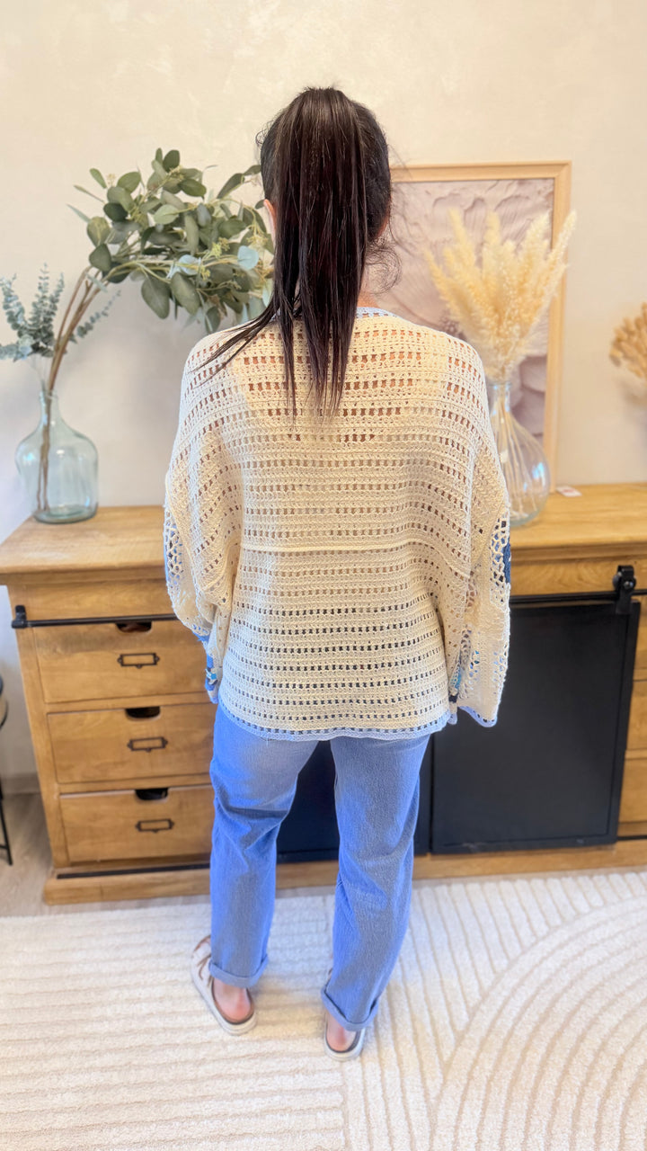 Gilet Pacy bleu
