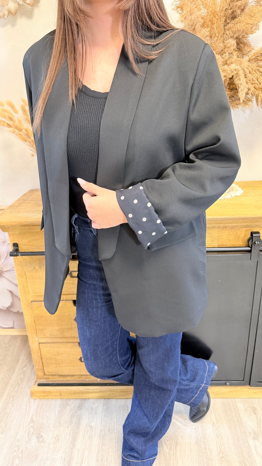 Blazer Imen noir