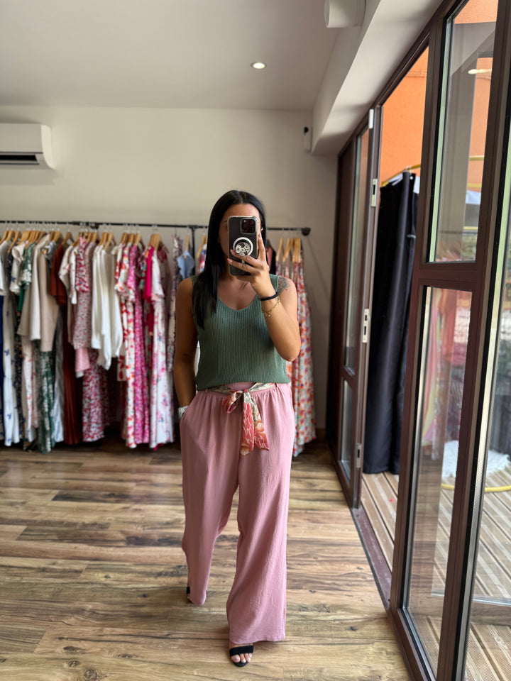 Top Odile kaki