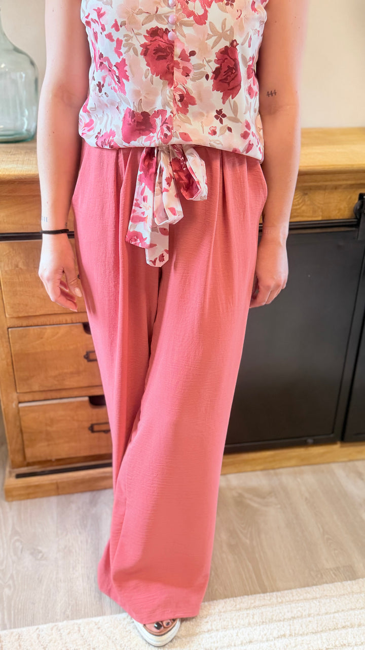 Pantalon Candice Terracotta