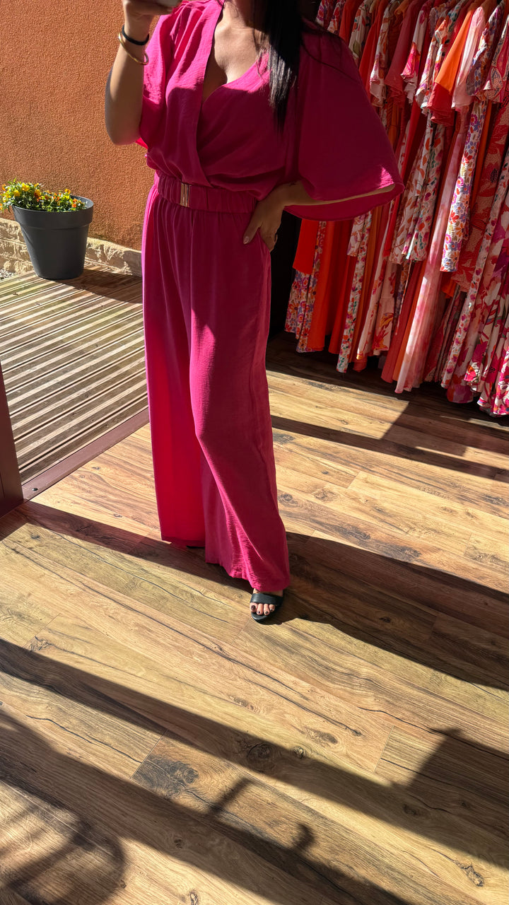 Combinaison Slomé rose fuschia CURVY