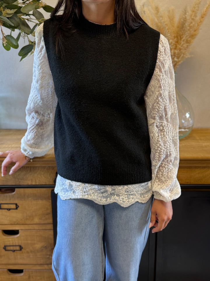 Pull Jamila noir