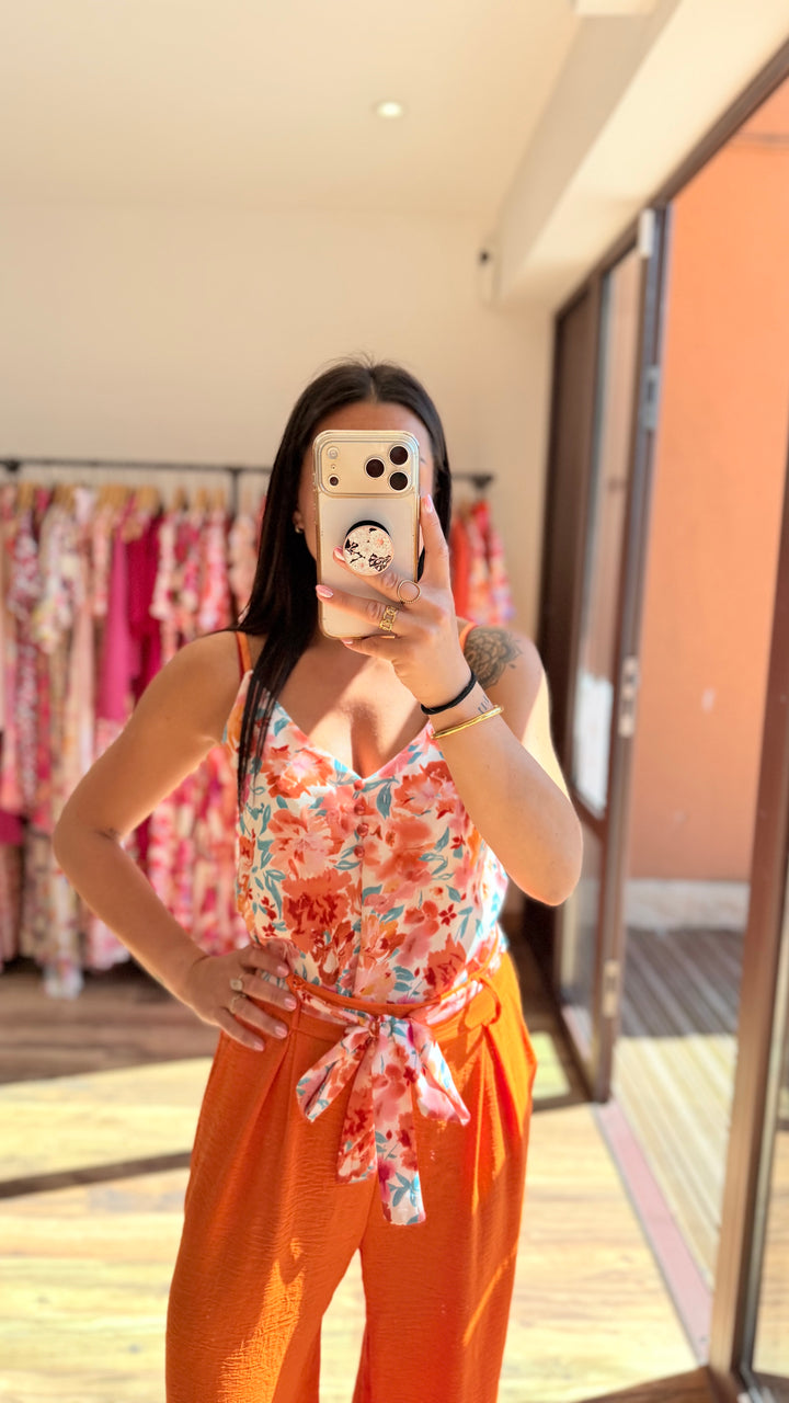 Pantalon Candice orange