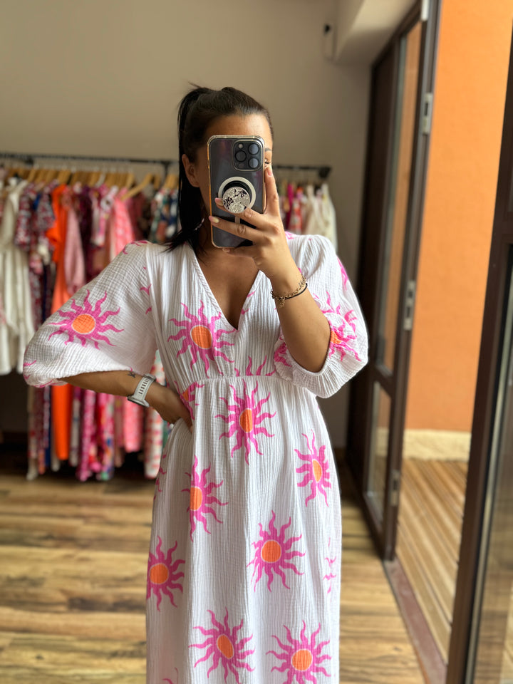 Robe longue Rosane CURVY