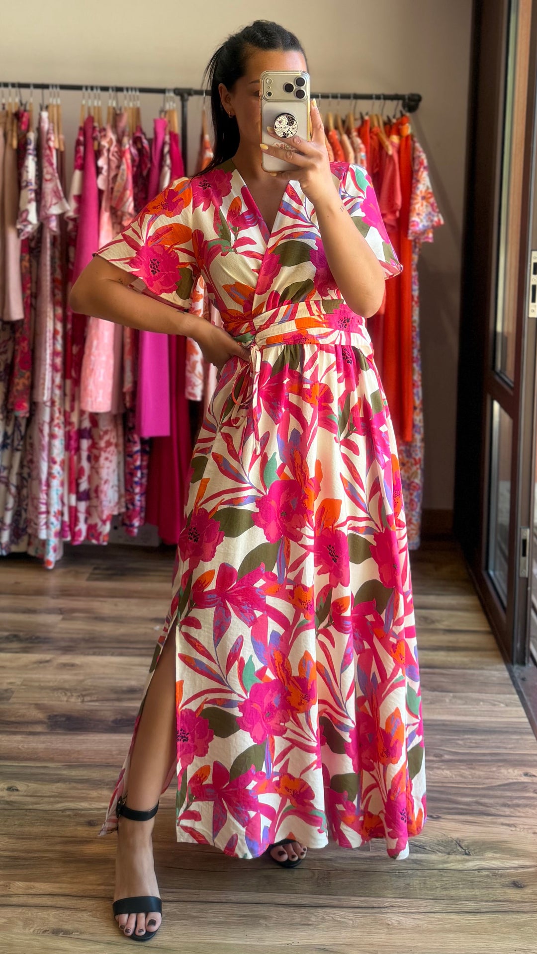 Robe longue Opale
