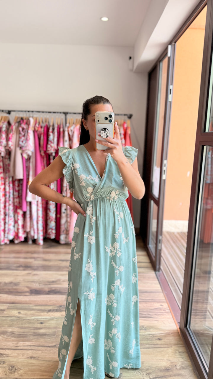 Robe longue Ether CURVY (PRÉCOMMANDE EXPÉDITION LE 2/06)