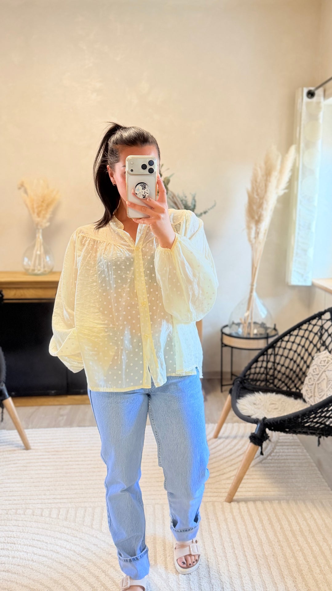 Chemise Max jaune