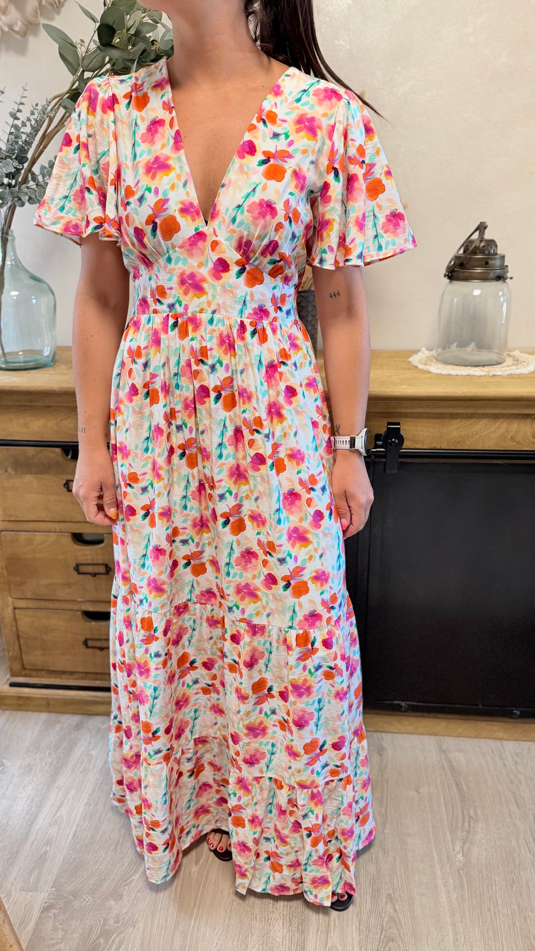 Robe longue Sid CURVY