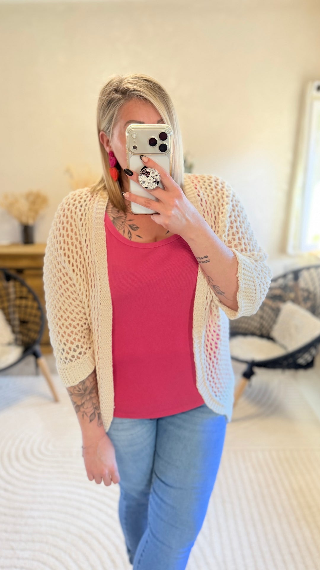 Top Raph fuchsia CURVY