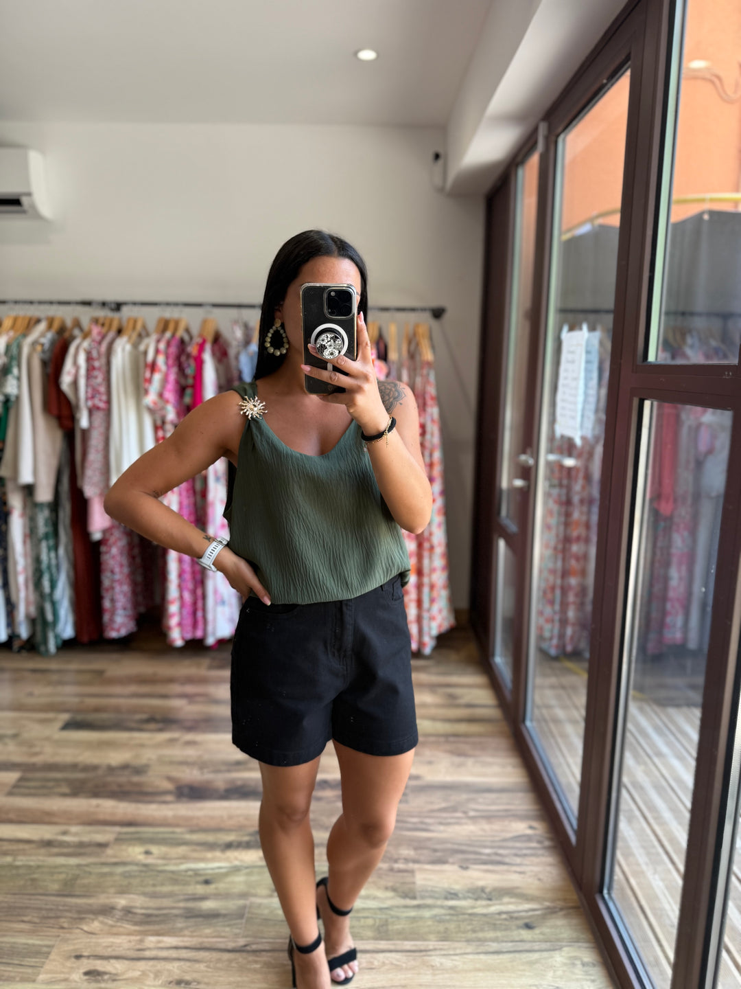 Short en jean Joma
