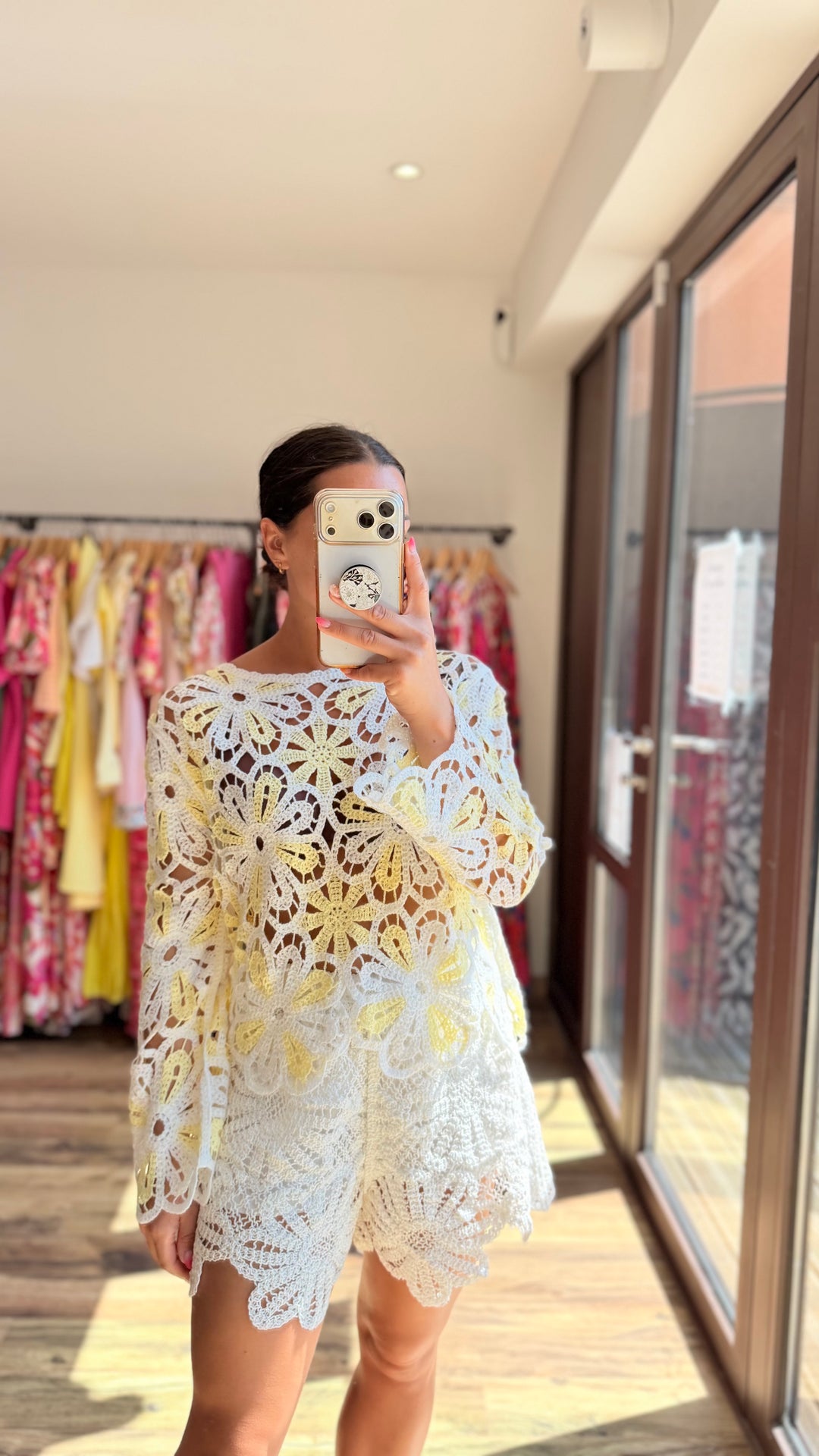 Top crochet Rosty