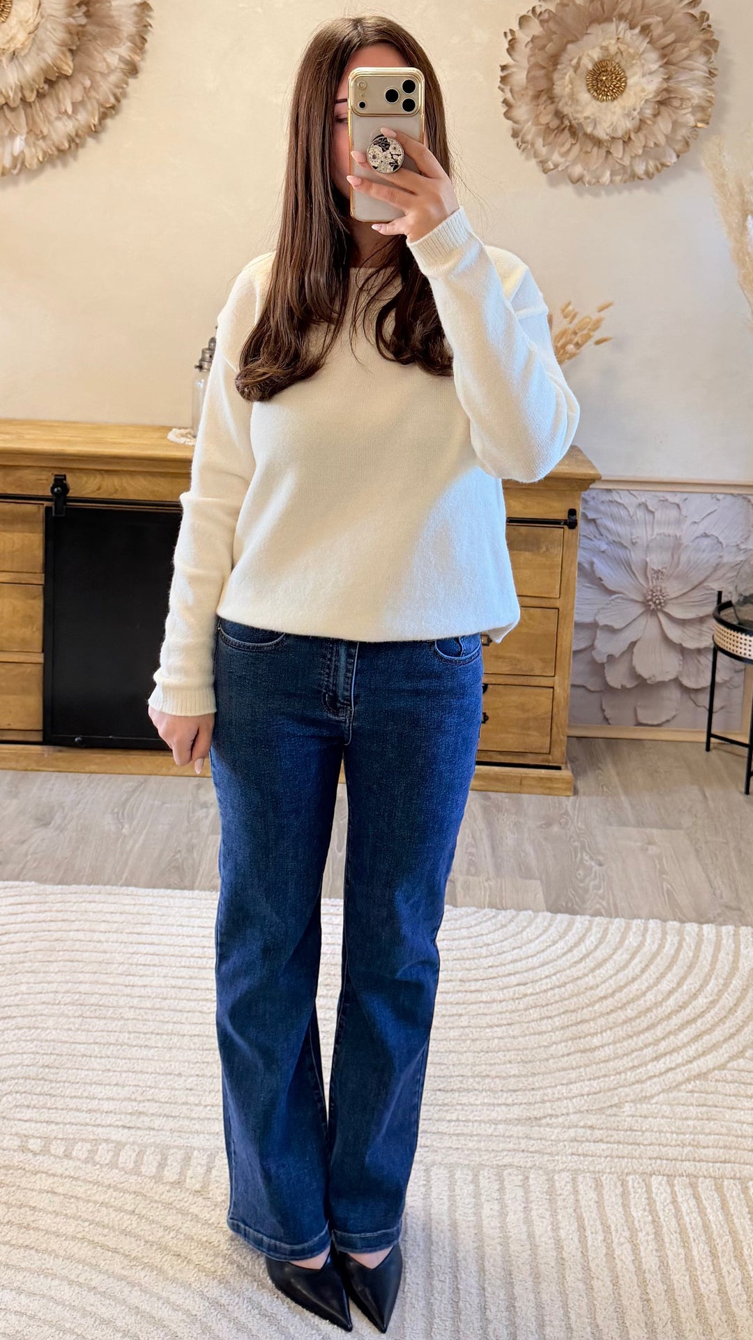 Pull Paula écru