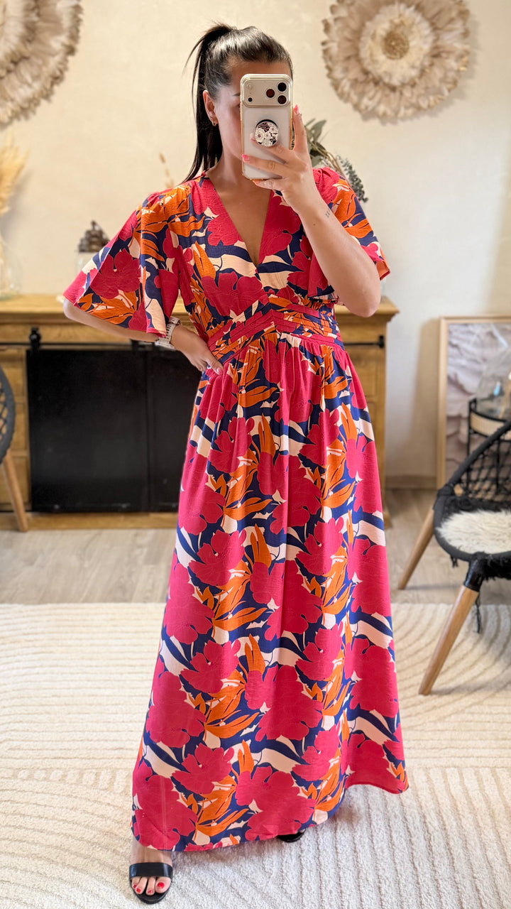 Robe longue Amelia CURVY