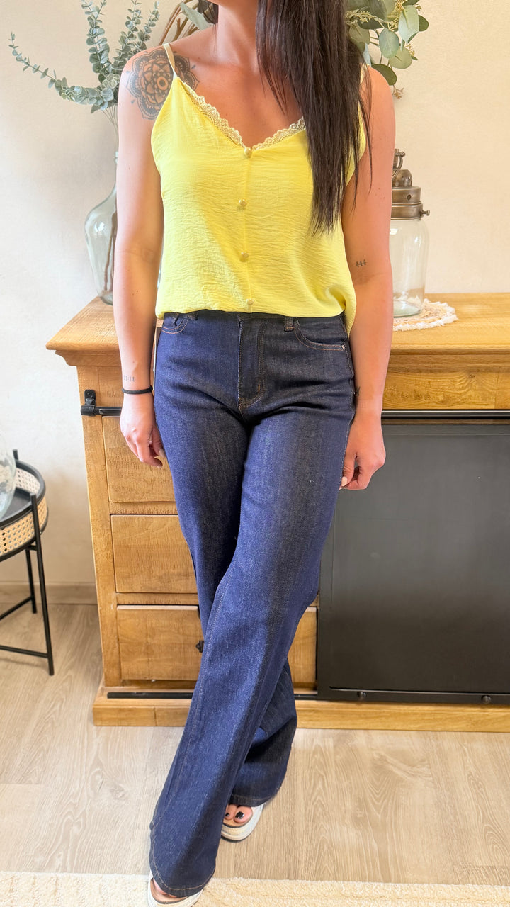 Top Hosa jaune CURVY