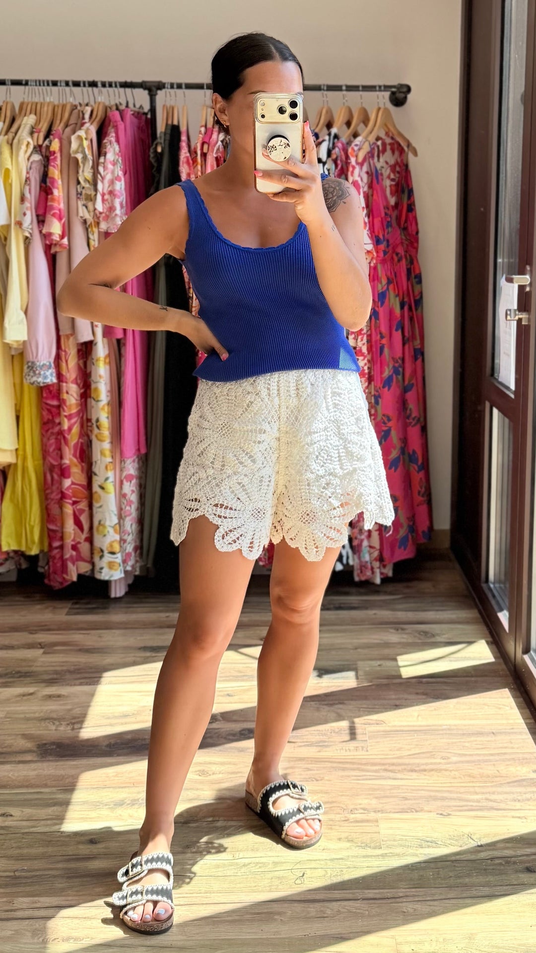 Short Zay blanc