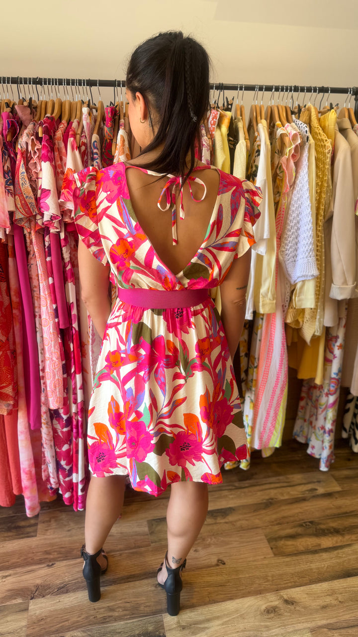 Robe courte Opale CURVY