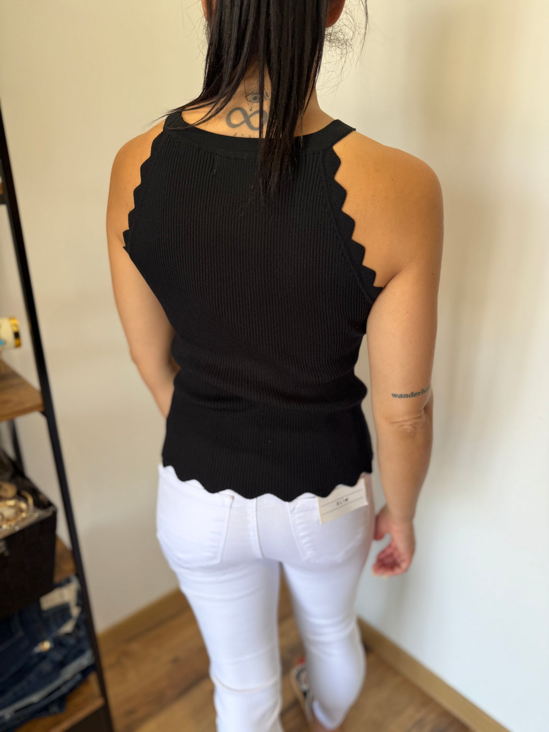 Top Clement noir